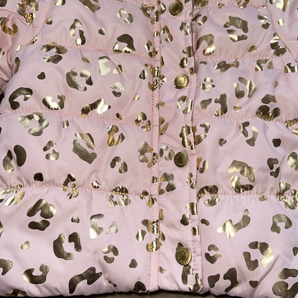 Carter's Girls Cheetah Print Winter Jacket - Picture 2 of 3